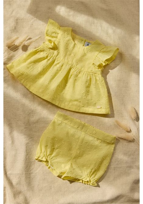 Completo ricamato giallo TARTINE ET CHOCOLAT | CC371117026E